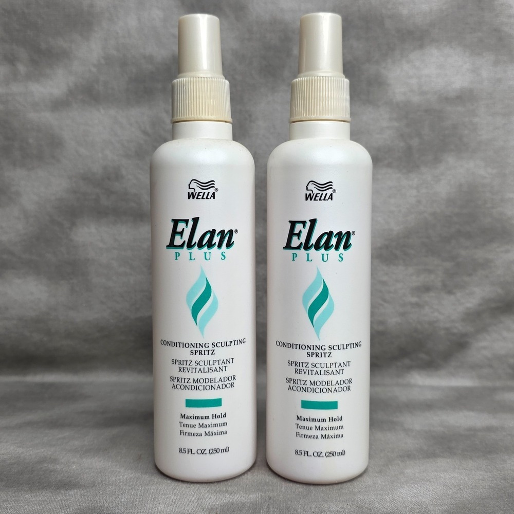 (X2) Wella Elan Plus CONDITIONING SCULPTING SPRITZ 8.5 fl oz Discontinued